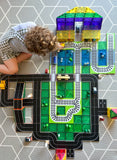Learn & Grow Magnetic Tile Toppers - Train Pack