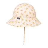 Bedhead Hat Lemon & Pink Butterfly Toddler Bucket Sunhat