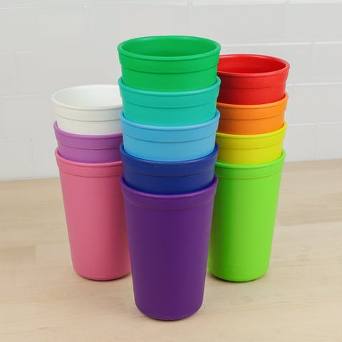 Re-Play Recycled Plastic Tumbler in Set of Twelve Rainbow Colours