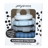 Jellystone Rainbow Stacker & Teether Toy - Ocean