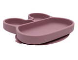 We Might be Tiny Bunny Suction Plate - Dusty Rose