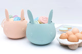 We Might be Tiny Bunny Easter Basket - Blush