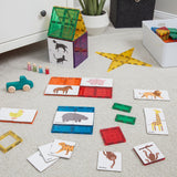 Learn & Grow Magnetic Tile Toppers - Duo Animal Puzzle