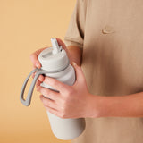 B.box 1L Insulated Flip Top Drink Bottle - Shadow