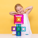 Connetix Magnetic Tiles - Bright Portal Pack (48 Pieces)