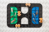 Connetix Magnetic Tiles - Roads Creative Pack - (48 Pieces)