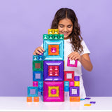 Connetix Magnetic Tiles - Bright Portal Pack (48 Pieces)