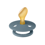 BIBS Colour Dummy Size 2 - Baby Blue & Petrol (Latex - Anatomical)