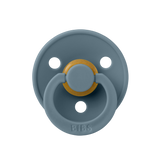 BIBS Colour Dummy Size 2 - Baby Blue & Petrol (Latex - Anatomical)