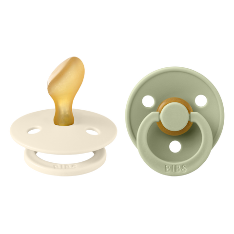 BIBS Colour Dummy Size 2 - Ivory & Sage (Latex - Anatomical)