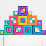 Connetix Magnetic Tiles - Bright Portal Pack (48 Pieces)