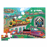 Crocodile Creek All Aboard Floor Puzzle - 36pc