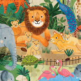 Crocodile Creek Little Building Puzzle - Zoo (24 Pieces)