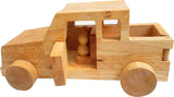 Q Toys Wooden Safari Jeep