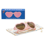 Babiators Limited Edition Ballerina Pink Heart Sunglasses - Includes Sunglasses Bag