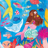 Crocodile Creek Mermaid Dreams Floor Puzzle - 36pc