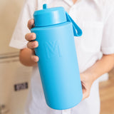 MontiiCo 1L Drink Bottle Sipper - Coastal