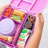 MontiiCo Feast Bento Lunchbox - Fuchsia