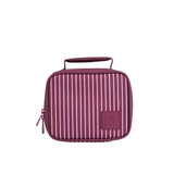 MontiiCo Insulated Lunch Bag - Ruby Stripe (Mini Size)