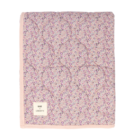 BIBS x LIBERTY Quilted Blanket - Eloise - Blush