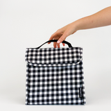 MontiiCo Insulated Lunch Carrier - Black Gingham
