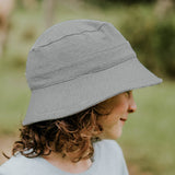 Bedhead Hat Grey Marle Junior Bucket Sunhat