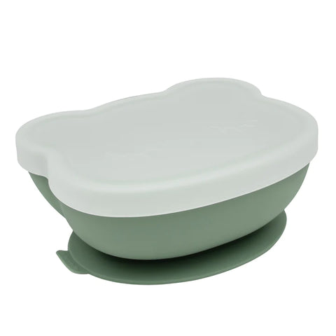 We Might be Tiny Stickie Suction Bowl - Sage