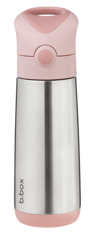 B.box Insulated Drink Bottle - Blush Crush (500ml)