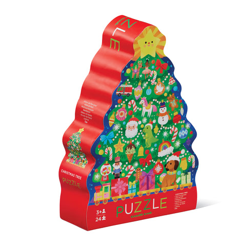 Crocodile Creek Christmas Tree Floor Puzzle - 24pc