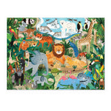 Crocodile Creek Little Building Puzzle - Zoo (24 Pieces)