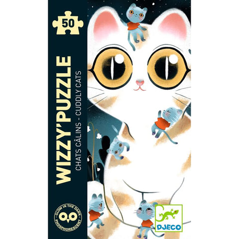 Djeco Cuddly Cats Wizzy Puzzle (50pc)