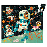 Djeco Space Station Puzzle - Silhouette Collection (54pc)