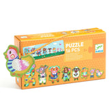 Djeco Big & Small Game on the Farm Puzzle