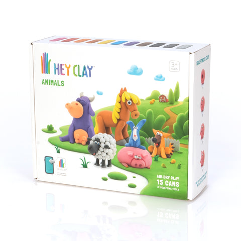 Hey Clay Animals Set (15 Cans)