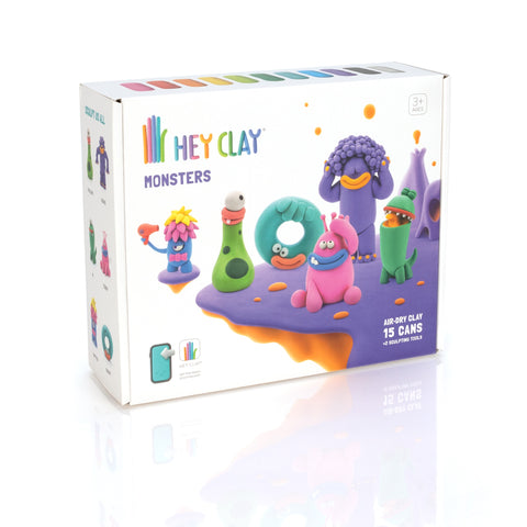 Hey Clay Monsters Set (15 Cans)