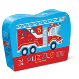 Crocodile Creek Fire Truck Mini Puzzle - 12pc