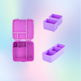 MontiiCo Feast Lunchbox Bundle - Fuchsia & Dusk