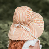 Bedhead Hat Reversible Linen Hat - Frankie & Flax (Wide Brim)