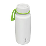 B.box 1L Insulated Flip Top Drink Bottle in Lime Time