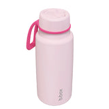 B.box 1L Insulated Flip Top Drink Bottle in Pink Paradise