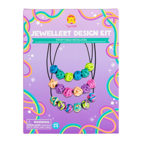 Tiger Tribe Jewellery Design Kit - Twisty Beads Necklace