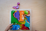 Kiddie Connect Dinosaur Chunky Puzzle