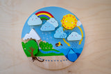 Kiddie Connect Water Cycle Puzzle