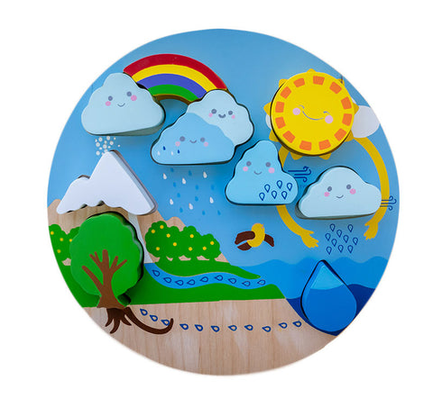 Kiddie Connect Water Cycle Puzzle