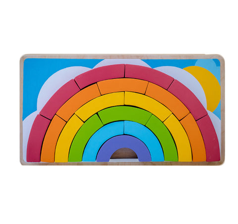 Kiddie Connect Rainbow Puzzle