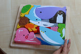 Kiddie Connect Sea Creatures Chunky Puzzle