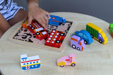 Kiddie Connect Vehicles Chunky Puzzle