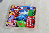 Kiddie Connect Vehicles Chunky Puzzle