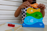 Kiddie Connect Fish Stacker Puzzle