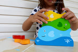 Kiddie Connect Fish Stacker Puzzle